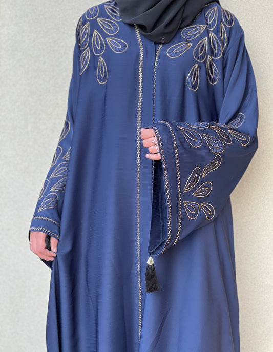 ZEENAT ABAYA- OCEAN BLUE