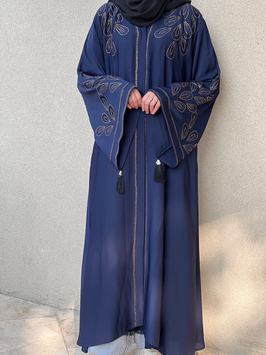 ZEENAT ABAYA- OCEAN BLUE