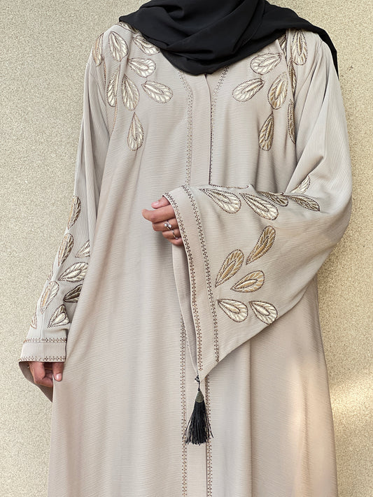 ZEENAT ABAYA- MOONLIGHT GOLD
