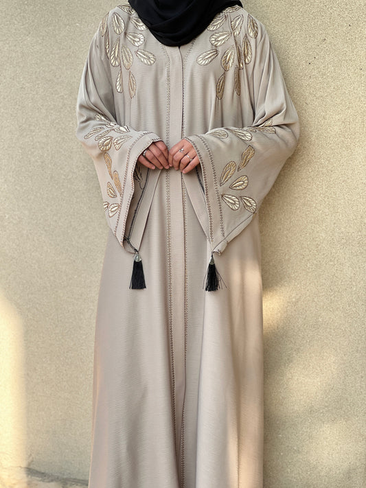 ZEENAT ABAYA- MOONLIGHT GOLD