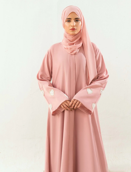 MIA ABAYA- BLUSH PINK